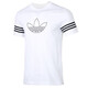 Adidas (Adidas) Clover Men's Clothing 2025 Summer NUEVA ASPERA DE SPORT Moda informal cómodo transpirable Camiseta de manga corta Camiseta Oficial FM3894 XL -58