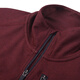 Naturally Inspired NI Men's 280gm Quick-drying Warm Merino Wool Double-sided Brushed Stand Collar Jacket 104180 Red 104180601 XL