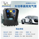 Huangsen Automobilauto aufblasbare Pumpe voreingestellter Reifendruck High Definition Digitale Anzeige Tragbares aufblasbare Pumpe Michelin Foot-Pedal Doppelzylinder inblosbare Pumpe 12209