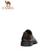 Camel (CAMEL) Derby lightweight and comfortable scratched cowhide business formal men's leather shoes GE12235360 Brown 42