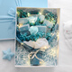 Ins Douyin same style Douyin creative gift men's tea bouquet for boyfriend practical birthday gift full of stars finished long-distance relationship gift box + handbag. Blue. Type A