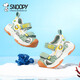 Snoopy (SNOOPY) children's shoes, boys' sandals, new summer Baotou anti-collision river shoes for small and medium-sized children, non-slip breathable beach shoes, matcha green, size 30, suitable for feet length 17.9-18.6cm