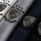 Fat big-size men's autumn and winter long-sleeved T-shirt loose lapel middle-aged men 300 Jin [Jin equals 0.5 kg] Add fat fat man plus velvet polo shirt <11980 models> Spring and autumn style/black 7XL recommended weight 240-250