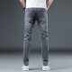 
Lee Cooper high-end ice oxygen bar jeans men's slim straight Korean style stretch light color casual long trousers 2025 summer thin style 1049 gray regular size 29