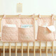 MODENGYUNMA ins Korean small hanging bag storage urine arrangement bag multi-functional small bag crib baby stroller storage hanging bag white love large size