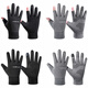 Feilanulun gloves men's winter warm anti-slip two-finger fishing gloves cycling takeaway rider driving gloves men's black two-finger one-size-fits-all
