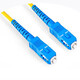 HanWEI (HANWEI) fiber optic jumper telecommunications grade gigabit single multi-mode dual-core transceiver jump fiber double-core welded tail fiber converter jumper SC-SC single-mode 3M