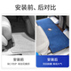 适用于别克gl8中排羊绒脚垫ES653T地毯胖头鱼25s改装饰陆尊艾维亚内饰后备箱 GL8蓝尾箱垫