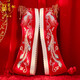 Mu Yuyao Hanfu Chaussures brodées Chaussures en tissu chinois brodées Xiuhe Chaussures de mariage Super Fairy Old Pékin Chaussures en tissu plat Flat Bridal Chores Blow-Up Pearl Nirvana Flat 38