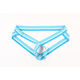 Herrenunterwäsche pervertierte Männer mit niedriger Taille sexy Doppel -Tanga -Persönlichkeit Leidenschaft leerer Ring Sexy Brief Trend t Regenbogen Farbe m