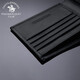St. Paul men's wallet genuine leather loose leaf driver's license top layer cowhide clip counter style youth business wallet Father's Day gift horizontal style - genuine leather lining
