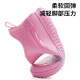 Footoppo Regenstiefel für Frauen kurze Röhrchen Wasserschuhe für Frauen modische wasserdichte Schuhe für nicht rutschfeste Stiefel im Freien für Frauen Low Top Gummi Schuhe kurze Regenstiefel rosa Größe 36