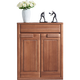 Meubles lumineux armoire à chaussures simples moderne armoire à chaussures en bois massif armoire de partition latérale 2603 armoire à chaussures