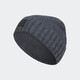 阿迪达斯 （adidas）男女毛线帽无檐便帽春秋针织包头潮人帽（囤）EW2694 Dark Blue（囤） One Size