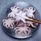 Hongshun Octopus 1Jin Jin is equal to 0.5kg, packed with teeth removed and fresh, quick-frozen small octopus, barbecue hot pot ingredients, fresh and frozen products