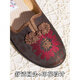 WVNE old Beijing cloth shoes for women spring and summer new style grandma shoes for old men's shoes lightweight soft sole mother shoes for old women casual women's shoes 7170-46 red 39 standard code