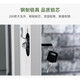 NAIGAO locker, iron cabinet, office wardrobe, employee locker, locker with lock, dormitory shoe cabinet, six-door locker