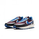 耐克（NIKE）男鞋 新款sacai Undercover黑蓝红解构运动跑步鞋DJ4877-300 DJ4877-600 38