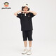 Big Mund Monkey (Paul Frank) Kinderkleidung Kinder Set 2025 Sommer Freizeit vielseitig einfach mittel- und großer Kinder Mode Pull-In-Zweiteiler 272f Hellpurpur 120