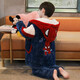 YouGang Children's Pyjamas Jungen im Herbst und Winter verdickte Koralle Samt dreischichtige Baumwolljacke Flanell Baby Home Kleidung LDR9922 Baumwoll Pikachu 120 cm (12 Größen empfohlene Höhe 115-125)