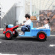 Watch Baby Children's Electric Car Tractor Children's Toy Car 2-10 Years Old Can Seat Extra Large Four-Wheel Baby Stroller Walk-behind Dual Drive 12V Battery