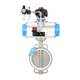 Taichen-Ventil D671XJ Pneumatische Stiftnadel-Pinch-Schmetterlingsventil Edelstahl Cricketkugel Schleifen Gusseisen DN50-300 Weichsiegel Wasser-resistent