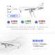 DwiA380航模玩具遥控飞机无人机大型滑翔机儿童成人客机可飞行器模型 空中客车A380 两块电池