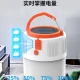 [Impulse 88] power failure emergency lights LED rechargeable bulbs solar wireless night market stall lights portable hanging home lighting energy saving outdoor tents camping equipment horse lamp MV65 double lithium battery 400W 24 lamp beads, lasts for 18 hours