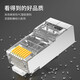 万级（OFNPFTTH）六类水晶头通孔式100个装 RJ45屏蔽网线接头8p8c 穿孔式CTA6类千兆镀金网络连接器WJ-15254