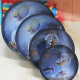 
Geyue Colorful Ocean Wave Drum 10/12/14/16 Inch Sea Drum Ocean Drum Orff Percussion Instrument Big Ocean Wave Drum 16 Inch (40CM) 1