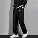NIKE Loose Straight Pants Pure Cotton Men's Pants Outdoor Breathable Sports Pants Thin Training Casual Pants Black/BV2767-010 Thin M120-130Jin Jin equals 0.5 kg