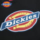 
Dickies couples 24 autumn and winter printed round neck sweater pullover trendy brand men and women same loose cotton top black 12596 XS