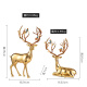 Noshiman is with copper deer ornaments living room wine cabinet decoration TV cabinet house moves to a new home wedding gift for new people