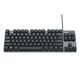罗技（Logitech） K835 机械键盘 电竞游戏电脑办公有线紧凑84键便携版键盘 K835黑色  红轴