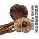 Ganjunzhuang violet ganoderma lucidum changbai montagne naturel sauvage noir ganoderma lucidum ganoderma lucidum tranches trempées dans de l'eau trempée dans la poudre de spores de vin ganoderma lucidum tranches 100g de ganoderma lucidum (envoyer wolfberry)
