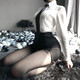 
Long night long lady seduction sexy uniform temptation sm sex uniform temptation role play cos maid suit lace cutout 9721 black (nightskirt + T-trousers) all size