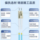 优普光 电信级OM3万兆多模光纤跳线lc-lc-SC-FC-ST 双芯尾纤 抗弯曲数据机房交换机光钎线 万兆多模双芯SC-ST 1米