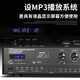 depusheng DS2000 KTV功放大功率一键防啸叫蓝牙USB带混响专业效果芯片舞台家用家庭卡拉OK功放机