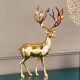 Noshiman is with copper deer ornaments living room wine cabinet decoration TV cabinet house moves to a new home wedding gift for new people