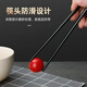 Double gun (Suncha) household alloy chopsticks with anti-slip, high temperature and no mold, family decoration hotel boutique chopsticks KZ4882 10 pairs Good Luck Lianlian alloy chopsticks*2 boxes Supermarket style
