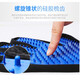 Lorif pet hair removal and sticky hair removal gloves, cat and dog grooming gloves, dog and cat bathing gloves, dog comb, grooming gloves blue (right hand)