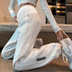Jingqi (Joyncleon) Pantalones de maternidad Spring y otoño Pantalones deportivos casuales Pantalones de chándal de tamaño pequeño xxl jyk28218