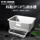 Fregadero de kohler 304 fregadero de acero inoxidable 304 acero inoxidable fregadero de acero inoxidable barra de la isla lavavajillas cuenca de cocina pequeña para un solo tanque 3884t cuenca de cocina de un solo tanque 丨 sin grifo