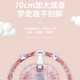 Shien Baby Walker O-Legging Baby 2024 Model 9 Months Anti-Flip-up Cart Children's 2025 Model Pink Bunny Ordinary Rolling Dinner Plate
