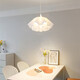 Grand View Garden (DGY) Cream Style Hauptschlafzimmer Deckenleuchte kreative Esszimmer Lampe einfache Blumenstudie Kinderzimmerlampe Guangdong Zhongshan Lampe 9735-Decken 35 cm-drei Farblicht