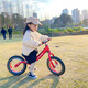FOREVER Children's balance bike children's scooter 2-6 years old sliding bike two-wheeled bicycle no pedal wine red