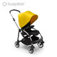 Bugaboo bugaboo bee6 bugaboo Многофункциональный легкий городской двусторонний складной коляска серебряный стойка вода туман Blue Black Seat