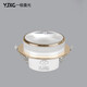 Yijixiguang light luxury downlight led embedded crystal aisle light corridor light entrance ceiling internet celebrity creative ceiling light entry spotlight opening 7.5cm hole light Galaxy - small silver 7W (opening 7.5-8.8cm) three-color light (white light + warm light + natural light)