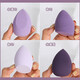 Mai Ouli Pink Puff Beauty Egg Makeup Egg Sponge Beauty Tool Makeup Egg Wet and Wet Student Office Worker Water Drops Beauty Egg Pink Egg 4
