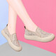 
Guciheaven casual shoes for women 2024 summer new Korean style women's shoes white shoes women hollow mesh breathable mesh shoes student single shoes 1283 black 37